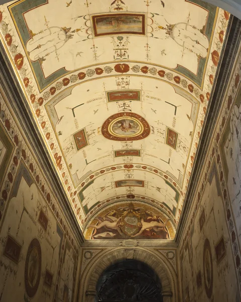 Deckenfresko mit vatikanischem Gewölbe - Rom — Stockfoto