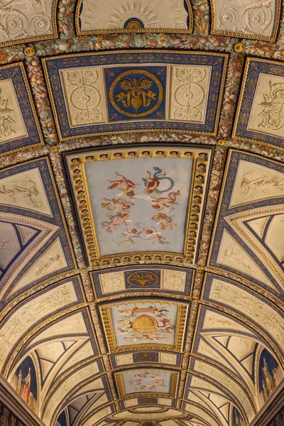 Vatican Vaulted Ceiling Fresco - Rome — Stock Photo, Image