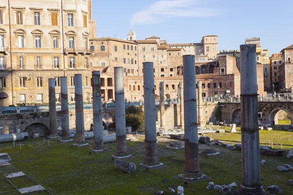 Colonata em foros imperiais - Roma — Fotografia de Stock