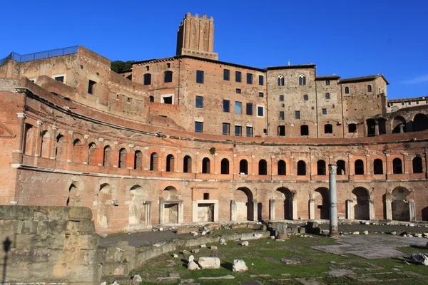 Mercato di Traiano nei Fori Imperiali - Roma — Foto Stock