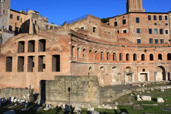 Mercado de Trajano en Foros Imperiales - Roma — Foto de Stock