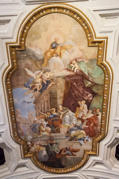 Vatican Fresco - Rome — Stock Photo, Image