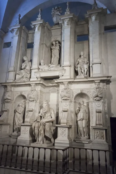 Michelangelo Moses Tomb of Pope Julius II - Rome — Stock Photo, Image