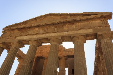 Yunan tapınağı Concordia Agrigento - Sicilya, İtalya