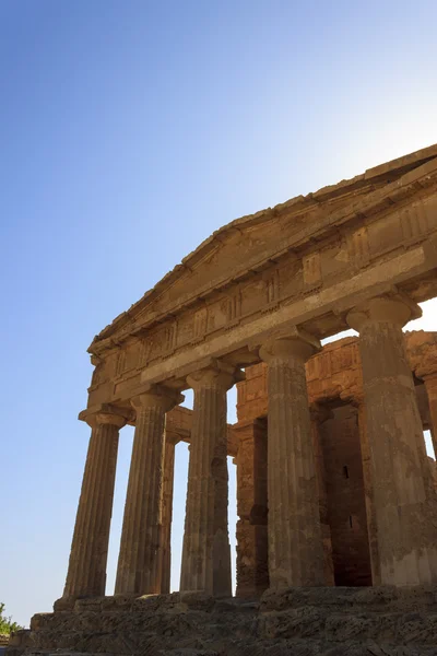 Tempio Greco della Concordia ad Agrigento Sicilia — Foto Stock