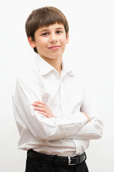 Retrato de um adolescente encantador — Fotografia de Stock