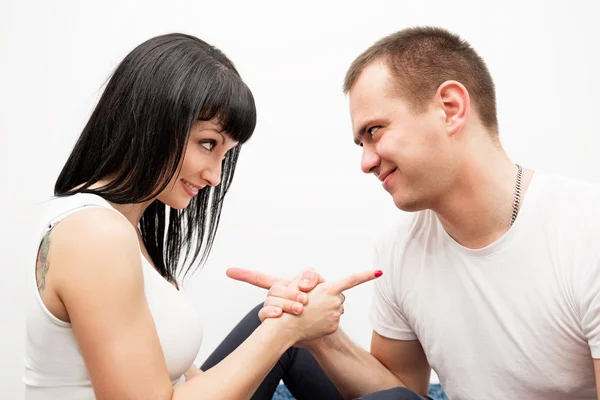 Man and woman — Stock Photo, Image