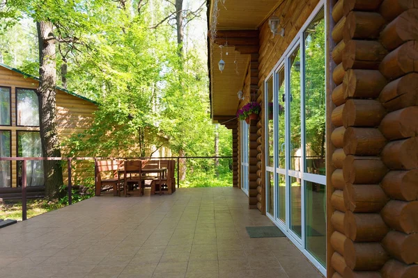 Restaurant in the woods — Stock Photo, Image