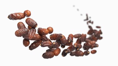 Hurma ağaçlarının meyveleri, üç boyutlu örnekler; bunlar oruç, ramazan, İslâm ve iftar temaları içindir..