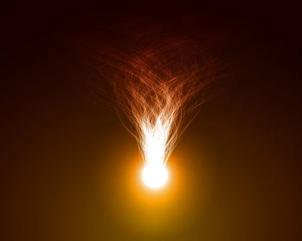 Faisceau d'énergie magique — Image vectorielle