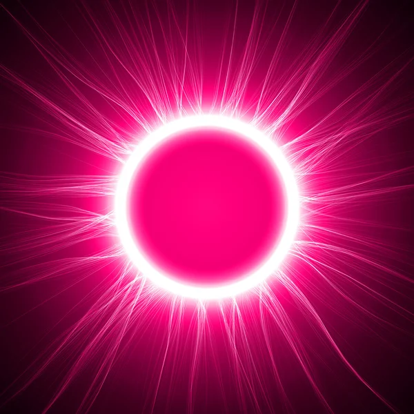 Pink energy ring — Stock Vector