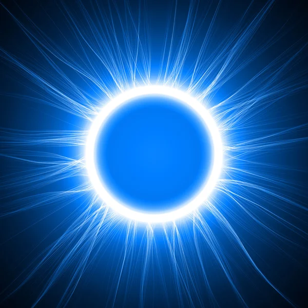 Blue energy ring — Stock Vector