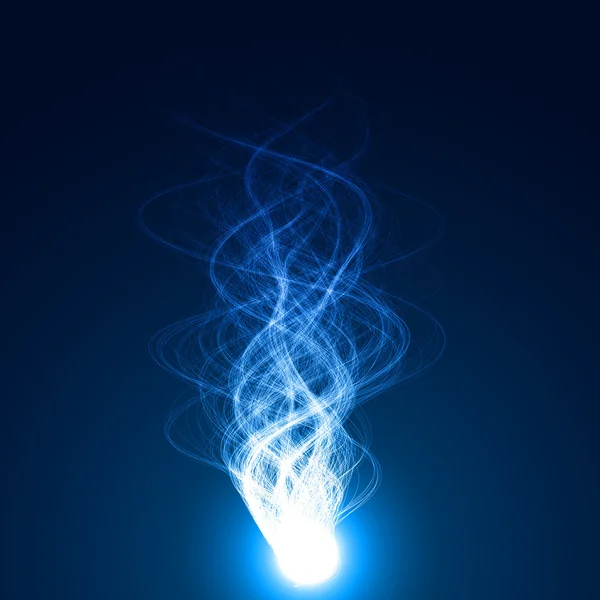 Faisceau d'énergie magique — Image vectorielle