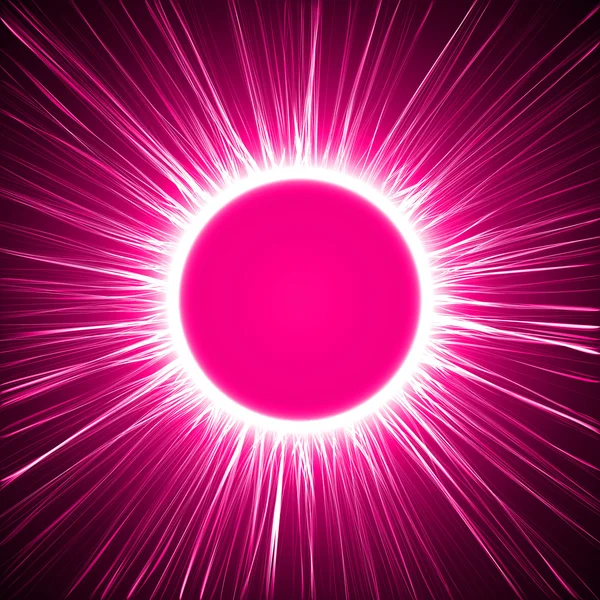 Pink energy ring — Stock Vector