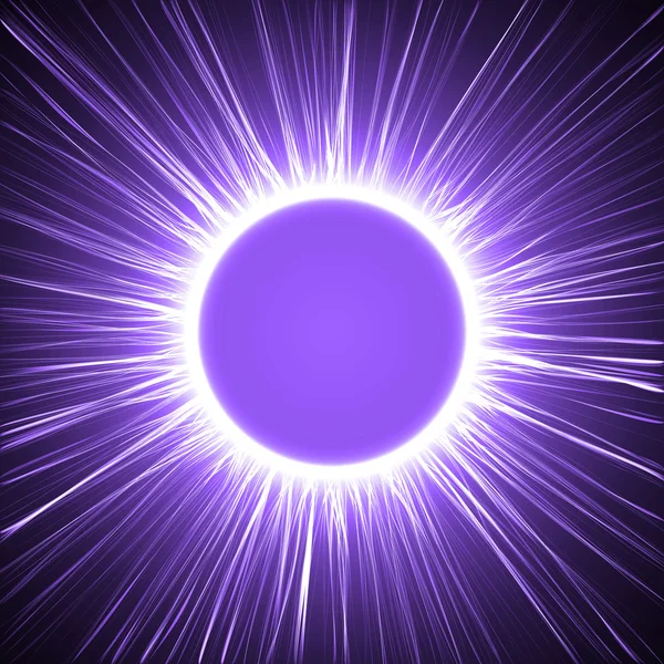 Violet energy ring — Stock Vector