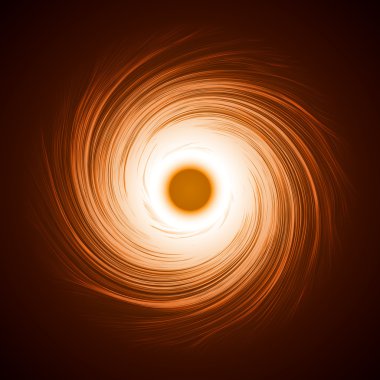 Sihirli girdap delik ile