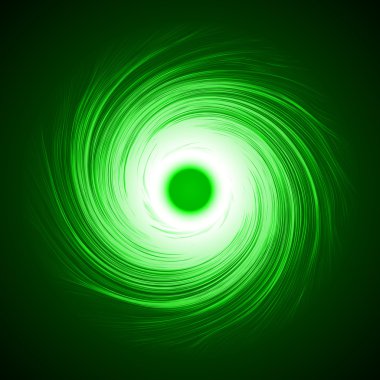 Sihirli girdap delik ile