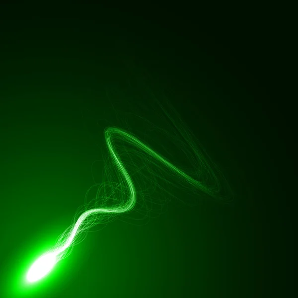 Sperm cell abstract — Stock Vector