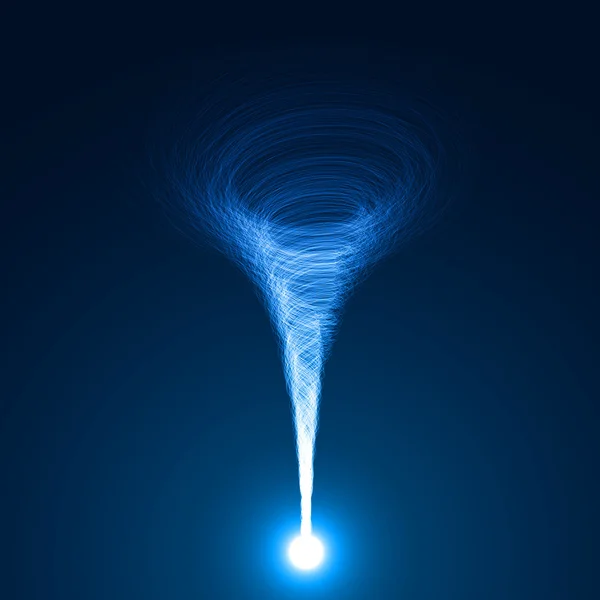 Conceptuele energie tornado abstract — Stockvector