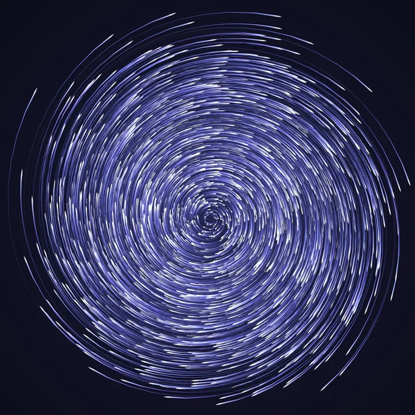 Deeltjes vortex — Stockvector