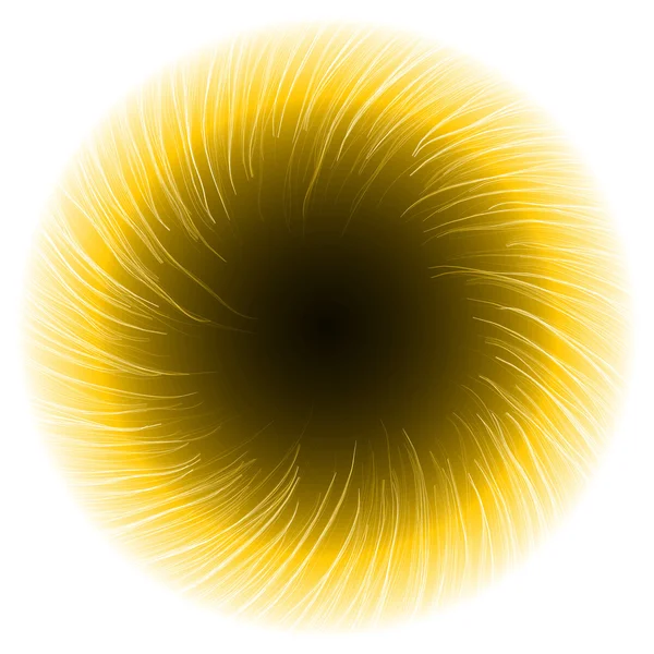 Donkere poort vortex (korte lijnen) — Stockvector