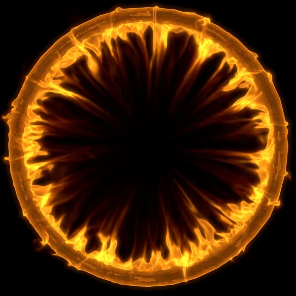 Flame ring — Stock Photo, Image