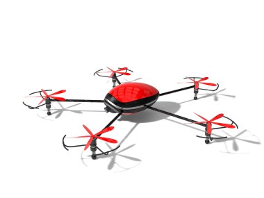 Kırmızı dron kavramı