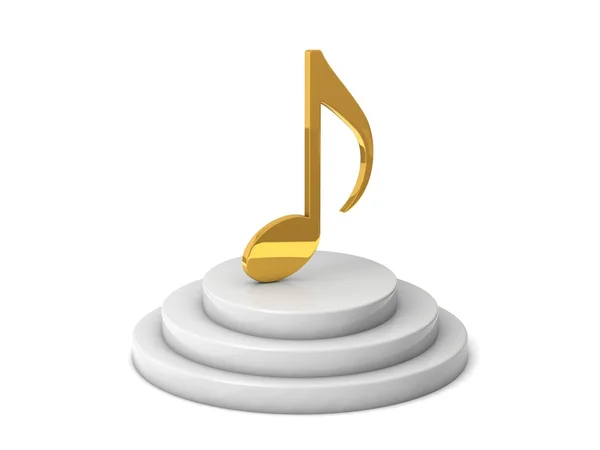 Note de musique sur la plateforme — Photo