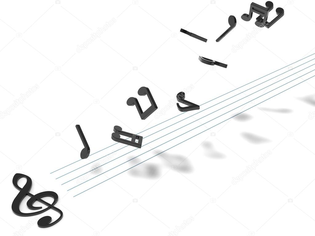 Chutes De Notes De Musique Image Libre De Droit Par Kasezo2 C Chutes De Notes De Musique Image Libre De Droit Par Kasezo2 C
