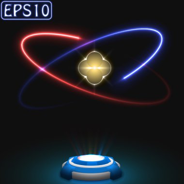 Atom hologram