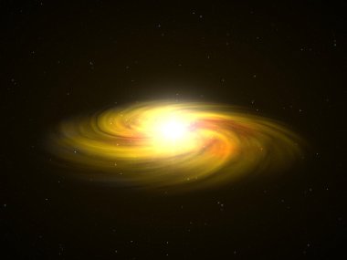 Galaxy ve yıldızlar arka plan.