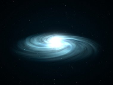 Galaxy ve yıldızlar arka plan.