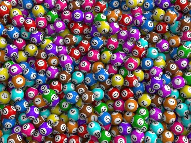 lottery balls clipart