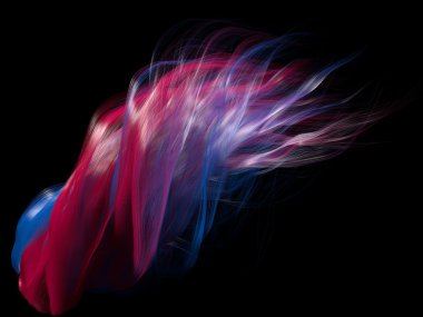 iki renkli düz çizgiler