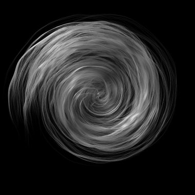 düzgünleştirilmiş çizgileri abstract.white, sarmal sürüm.