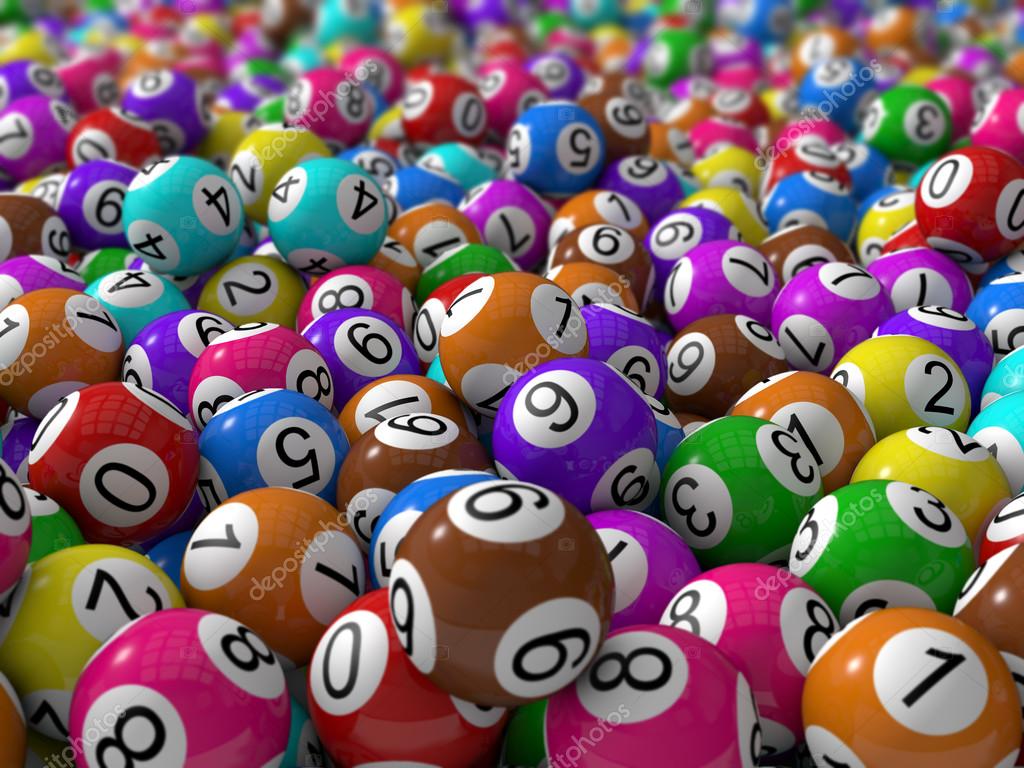Lottery balls with depth of field — Stock Photo © kasezo2 85560744