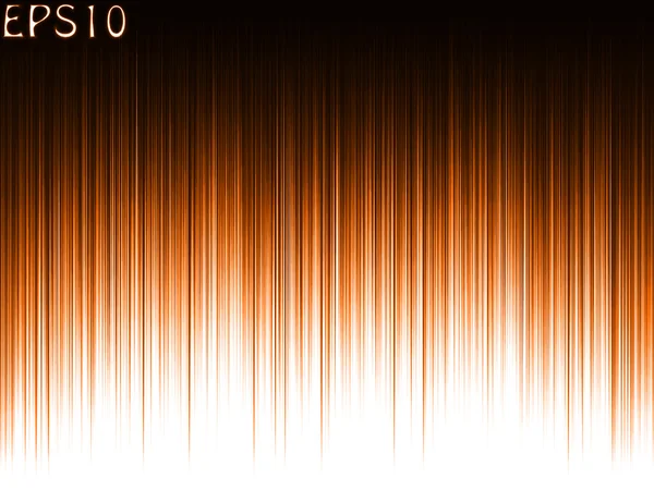 Líneas verticales, de la luz a la oscuridad. versión de color naranja . — Archivo Imágenes Vectoriales