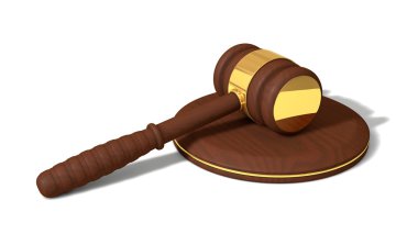 3D açık artırma çekiç