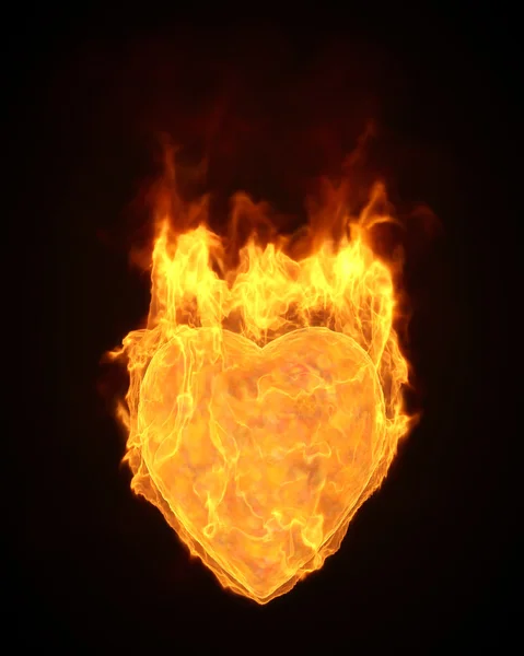 3d иллюстрация сердца — стоковое фото