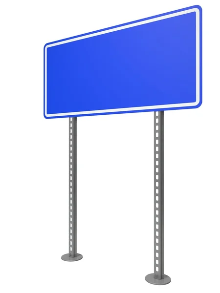 3d street sign plate. — Stock Photo, Image