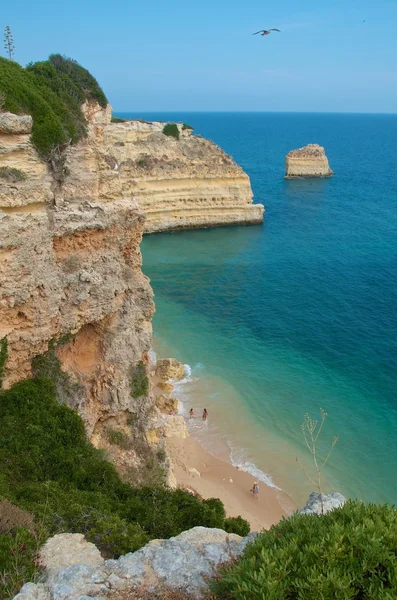 Praia plaży Marinha — Zdjęcie stockowe