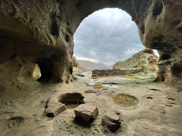 Uplistsikhe Μια Αρχαία Πόλη Σπηλιά Στη Γεωργία Μία Από Τις — Φωτογραφία Αρχείου