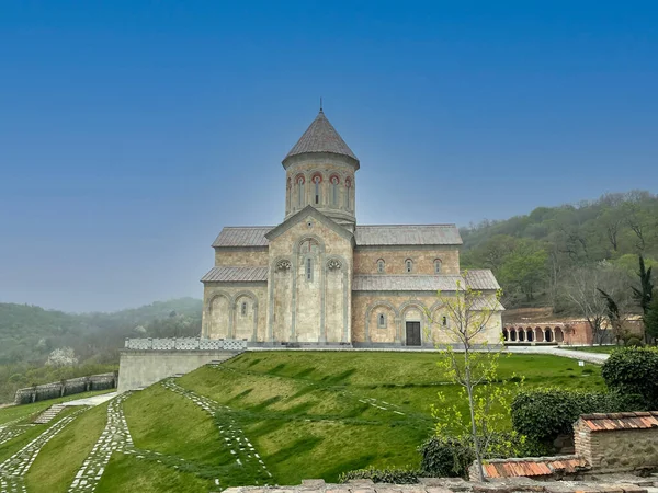 Klasztor Bodbe Kacheti Gruzja Grób Nino — Zdjęcie stockowe