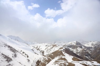 Gürcistan 'da dağ manzarası, Kafkasya dağları 