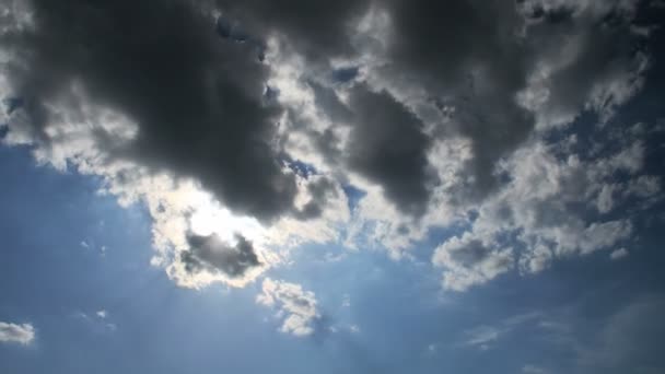 ciel clair laps de temps 4k 