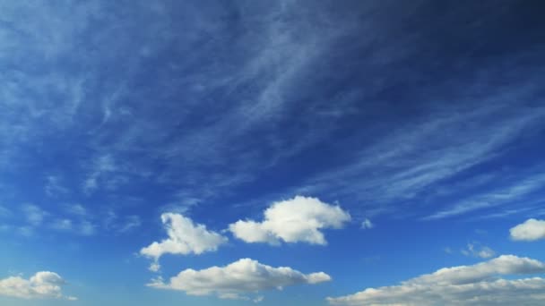 Облака с временным интервалом в 4k — стоковое видео