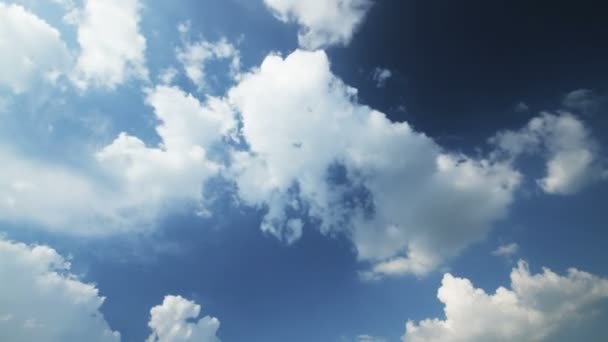Tijd lapse wolken in 4k — Stockvideo