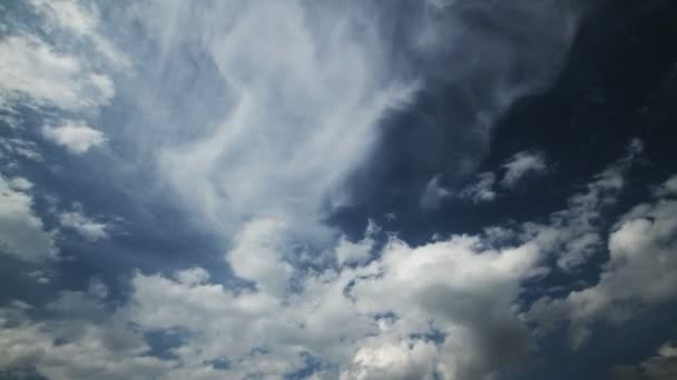 nuages de temps en 4k 