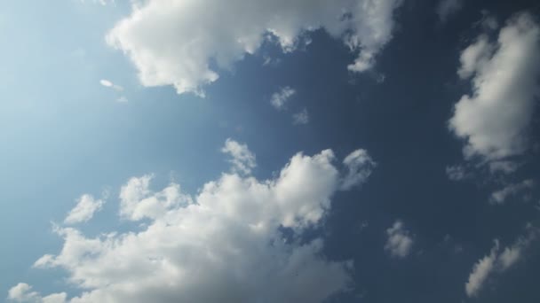 Tijd lapse wolken in 4k — Stockvideo