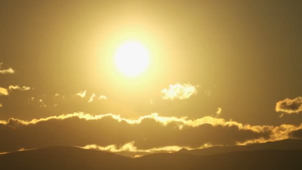 Por do sol lapso de tempo 4k — Vídeo de Stock